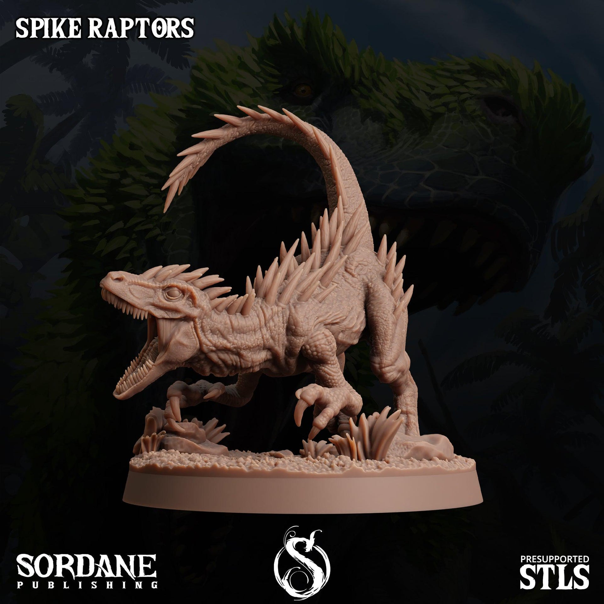 Spike Raptors- Sordane Publishing | 28mm and 32mm | Wargaming | DnD | Tabletop Roleplaying
