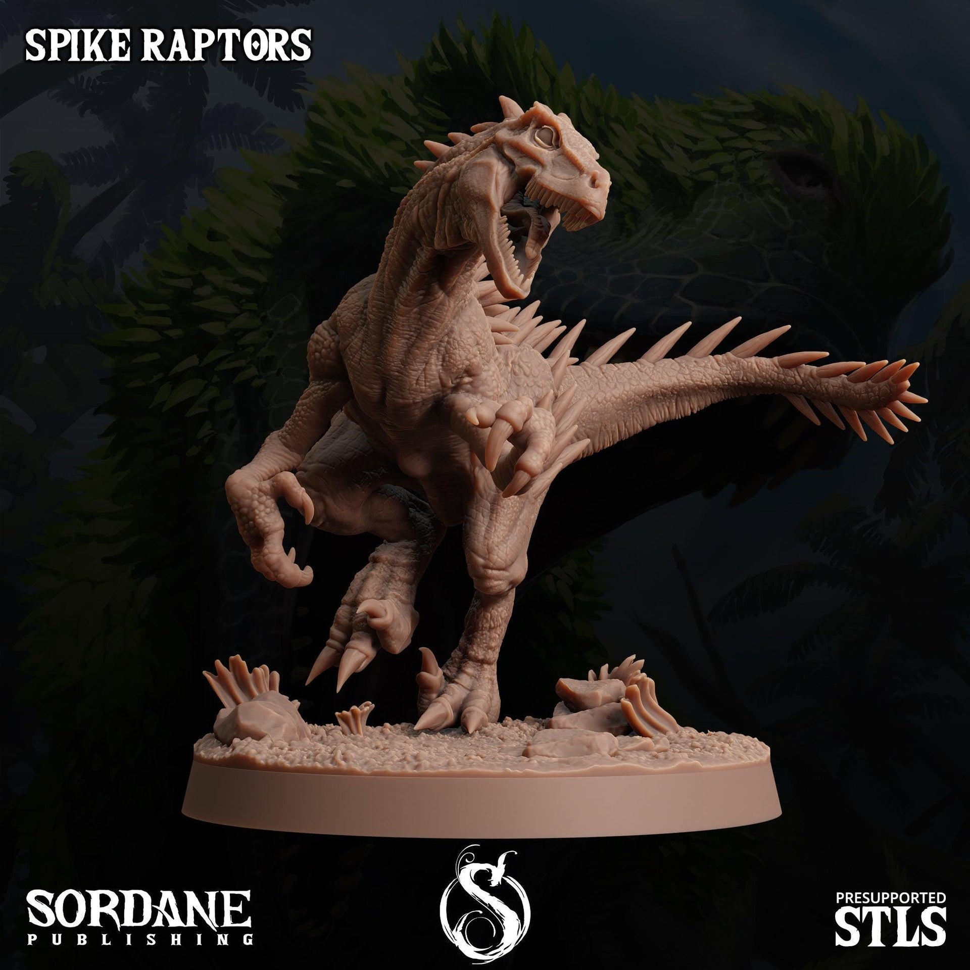 Spike Raptors- Sordane Publishing | 28mm and 32mm | Wargaming | DnD | Tabletop Roleplaying