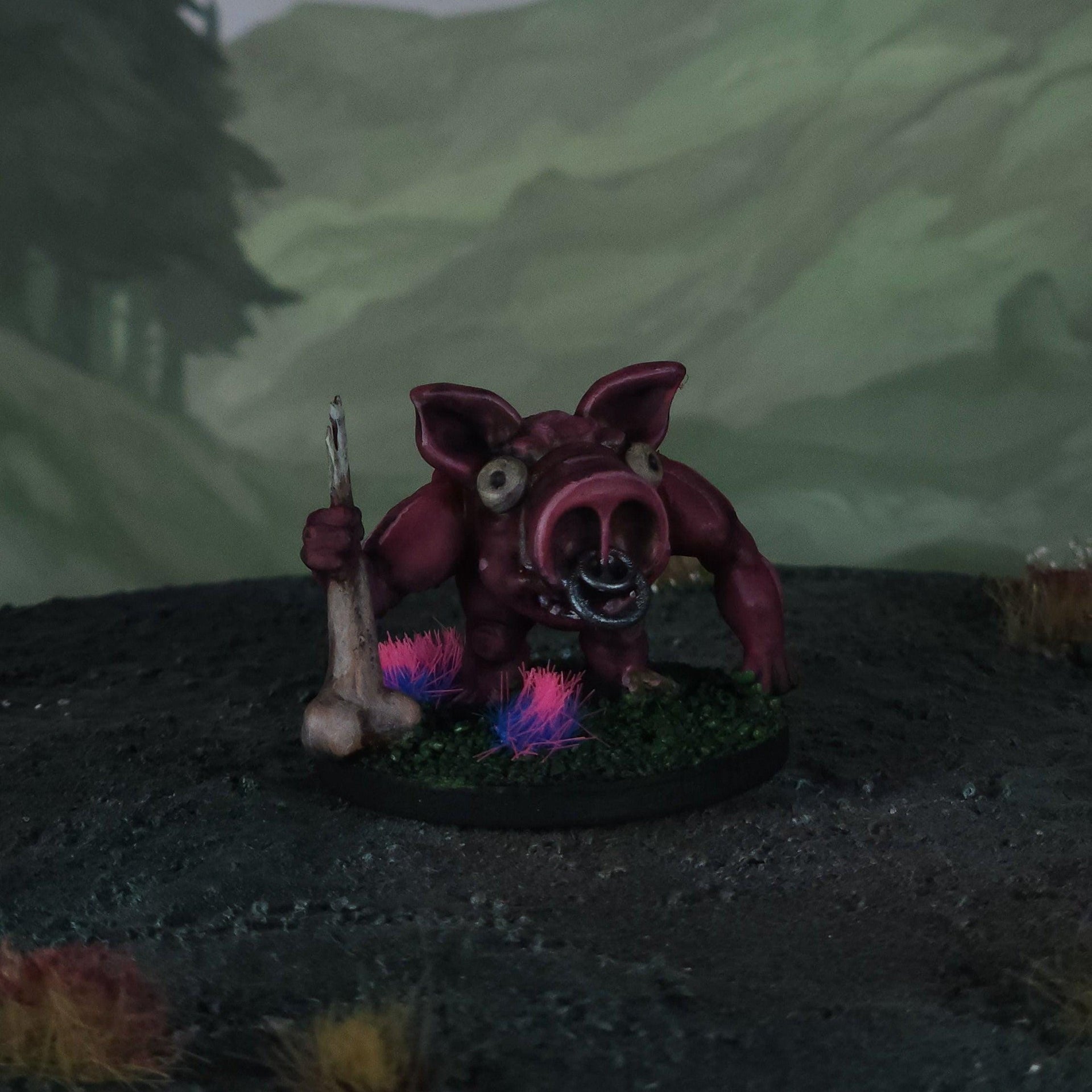 Hamunculus, Pig Barbarian - Strange Stables | 28mm and 32mm | Wargaming | DnD | Tabletop Roleplaying