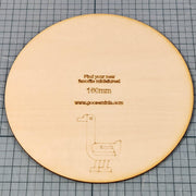 Miniature Bases - 160mm Circle, 3mm thick Plywood | 28mm and 32mm | Wargaming | DnD | Tabletop Roleplaying