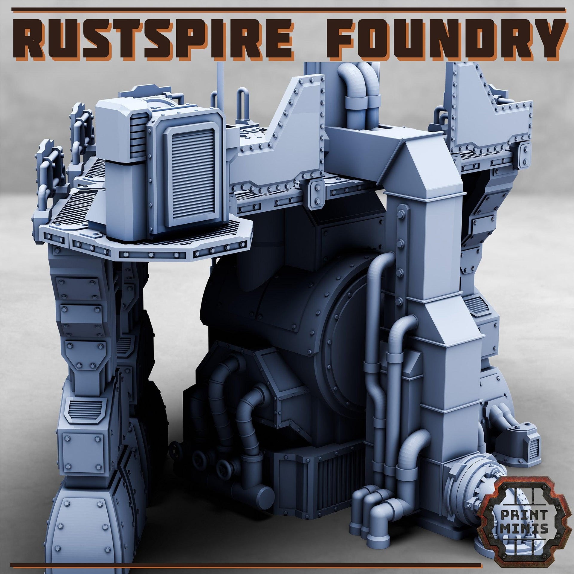 Rustspire Foundry - Print Minis | 28mm and 32mm | Wargaming | DnD | Tabletop Roleplaying