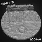 Trench Bases - Goonmaster | 28mm and 32mm | Wargaming | DnD | Tabletop Roleplaying