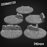 Trench Bases - Goonmaster | 28mm and 32mm | Wargaming | DnD | Tabletop Roleplaying
