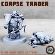 Corpse Trader - Print Minis | 28mm and 32mm | Wargaming | DnD | Tabletop Roleplaying