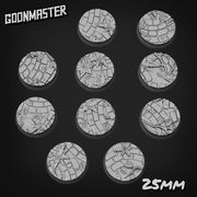 Jungle Ruin Bases - Goonmaster | 28mm and 32mm | Wargaming | DnD | Tabletop Roleplaying