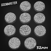 Jungle Ruin Bases - Goonmaster | 28mm and 32mm | Wargaming | DnD | Tabletop Roleplaying