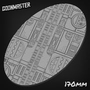 Industrial SciFi Floor Bases - Goonmaster | 28mm and 32mm | Wargaming | DnD | Tabletop Roleplaying