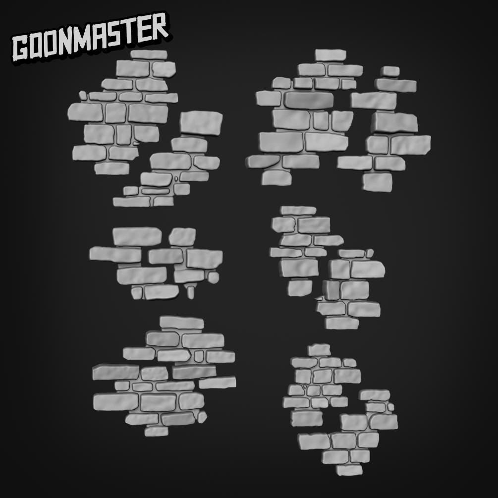 Old Stone Floor - Goonmaster Basing Bits | 28mm and 32mm | Wargaming | DnD | Tabletop Roleplaying