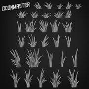 Grass Tufts - Goonmaster Basing Bits | 28mm and 32mm | Wargaming | DnD | Tabletop Roleplaying
