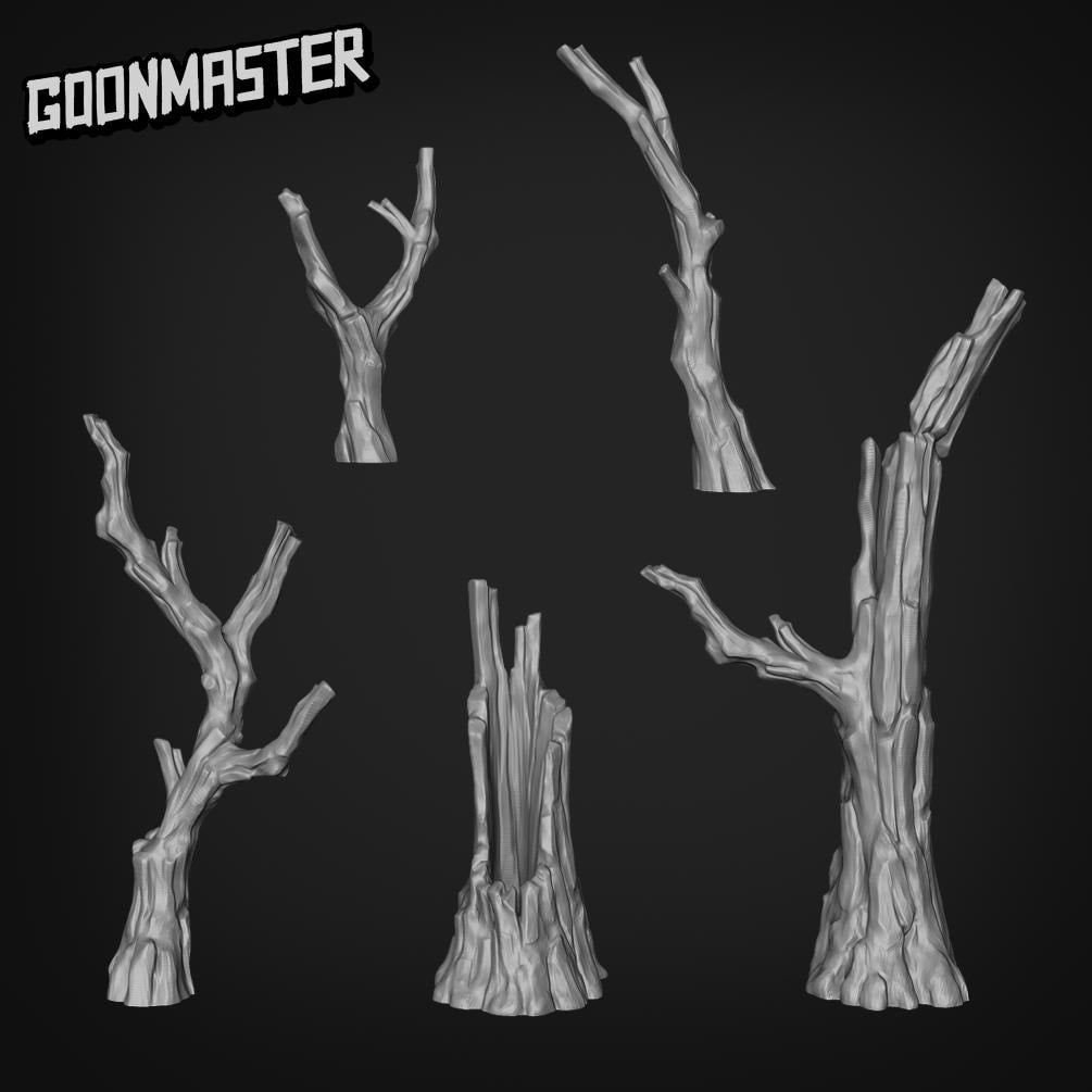 Dead Wood - Goonmaster Basing Bits | 28mm and 32mm | Wargaming | DnD | Tabletop Roleplaying
