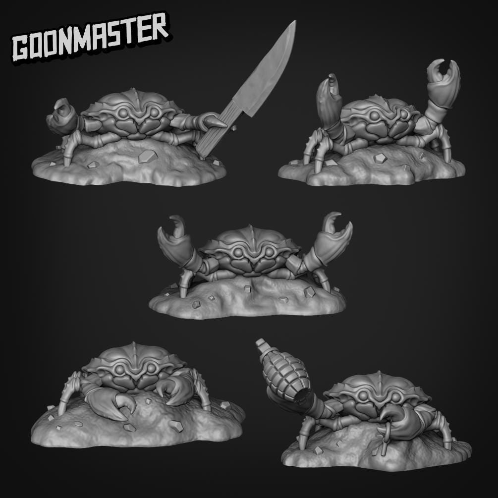 Crab - Goonmaster Basing Bits | 28mm and 32mm | Wargaming | DnD | Tabletop Roleplaying