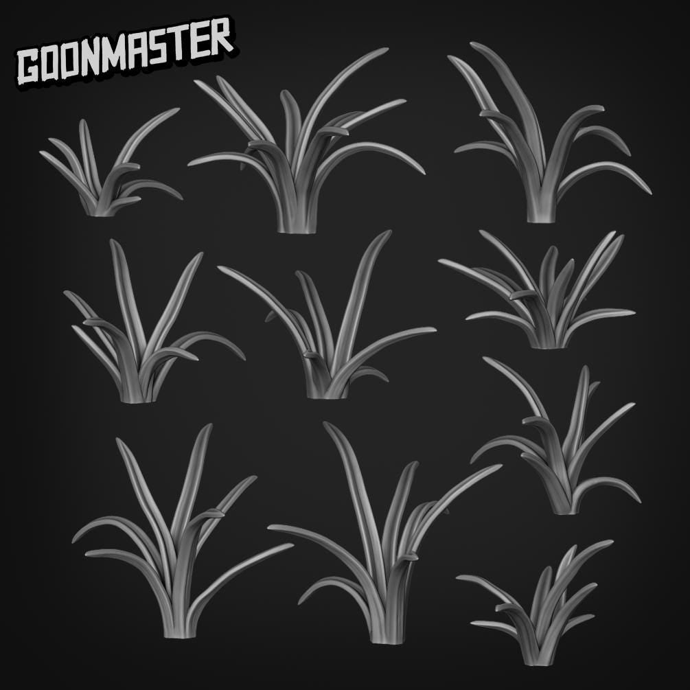 Chlorophytum Comosum - Goonmaster Basing Bits | 28mm and 32mm | Wargaming | DnD | Tabletop Roleplaying