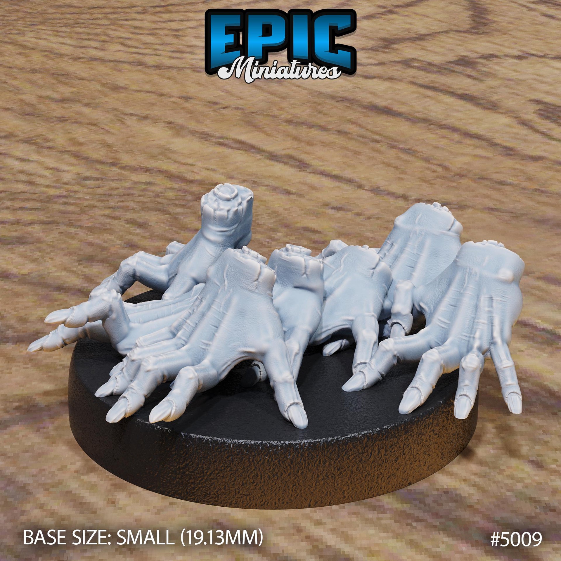 Crawling Hand Swarm - Epic Miniatures | 28mm and 32mm | Wargaming | DnD | Tabletop Roleplaying