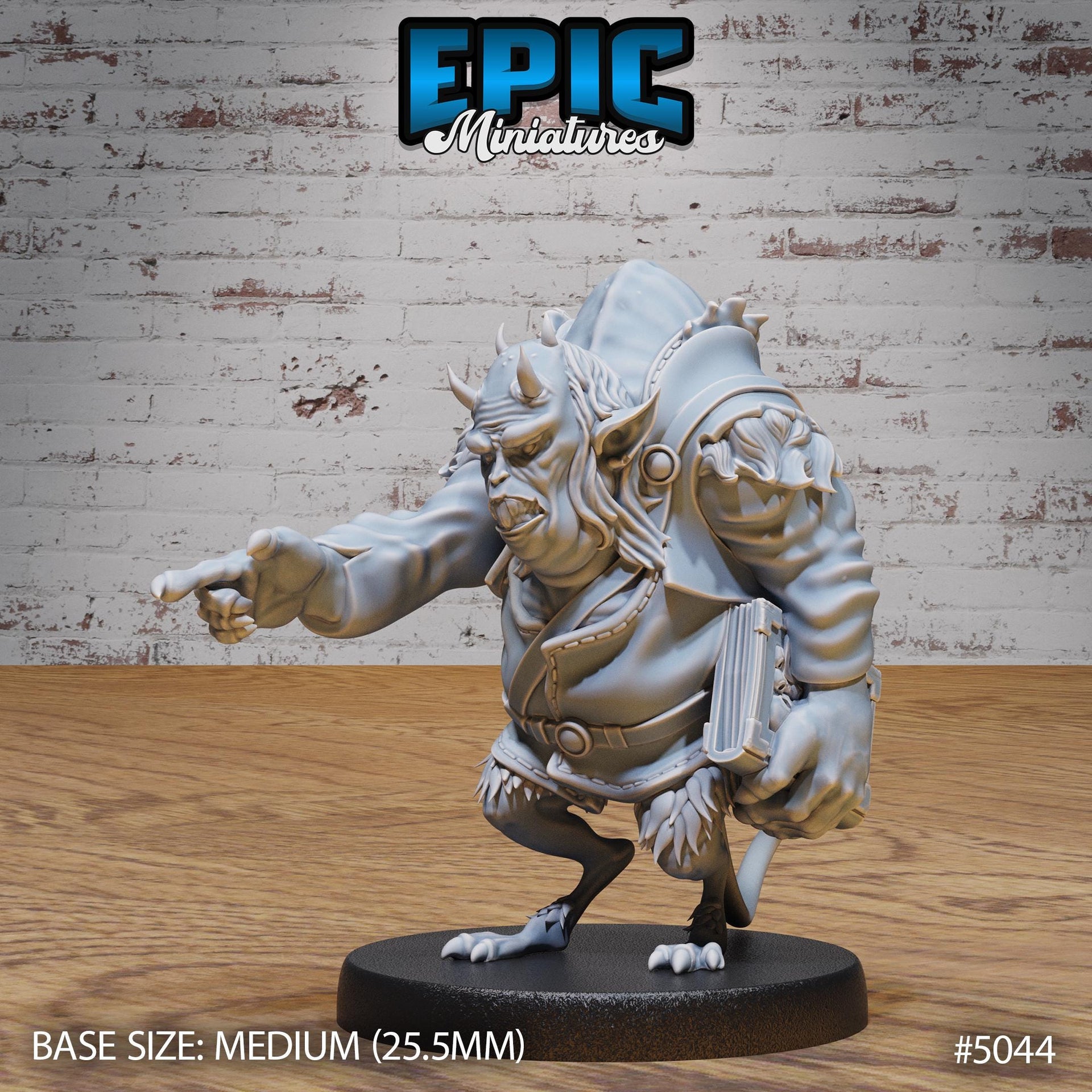 Hunchback Fiend - Epic Miniatures | 28mm and 32mm | Wargaming | DnD | Tabletop Roleplaying