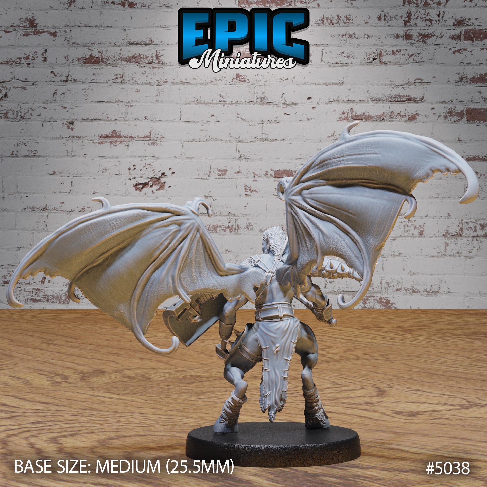 Pit Fighter Devil - Epic Miniatures | 28mm and 32mm | Wargaming | DnD | Tabletop Roleplaying