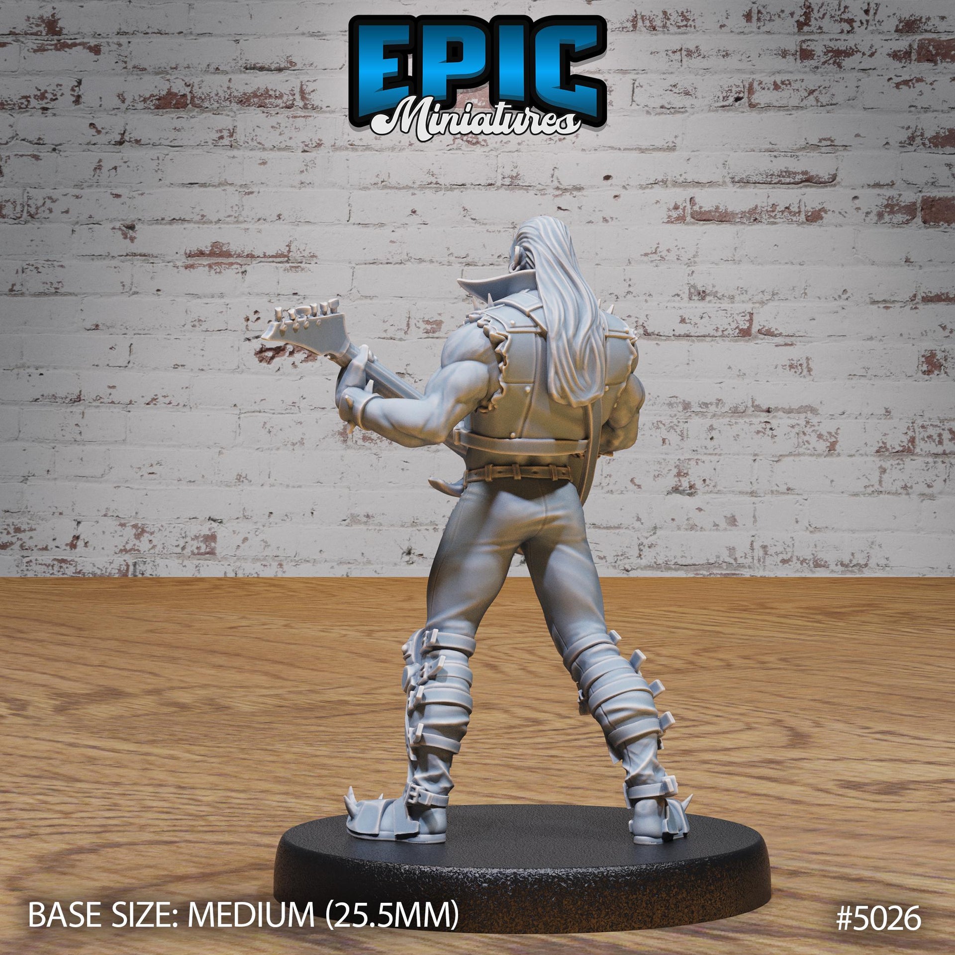 Hell Metal Bard - Epic Miniatures | 28mm and 32mm | Wargaming | DnD | Tabletop Roleplaying