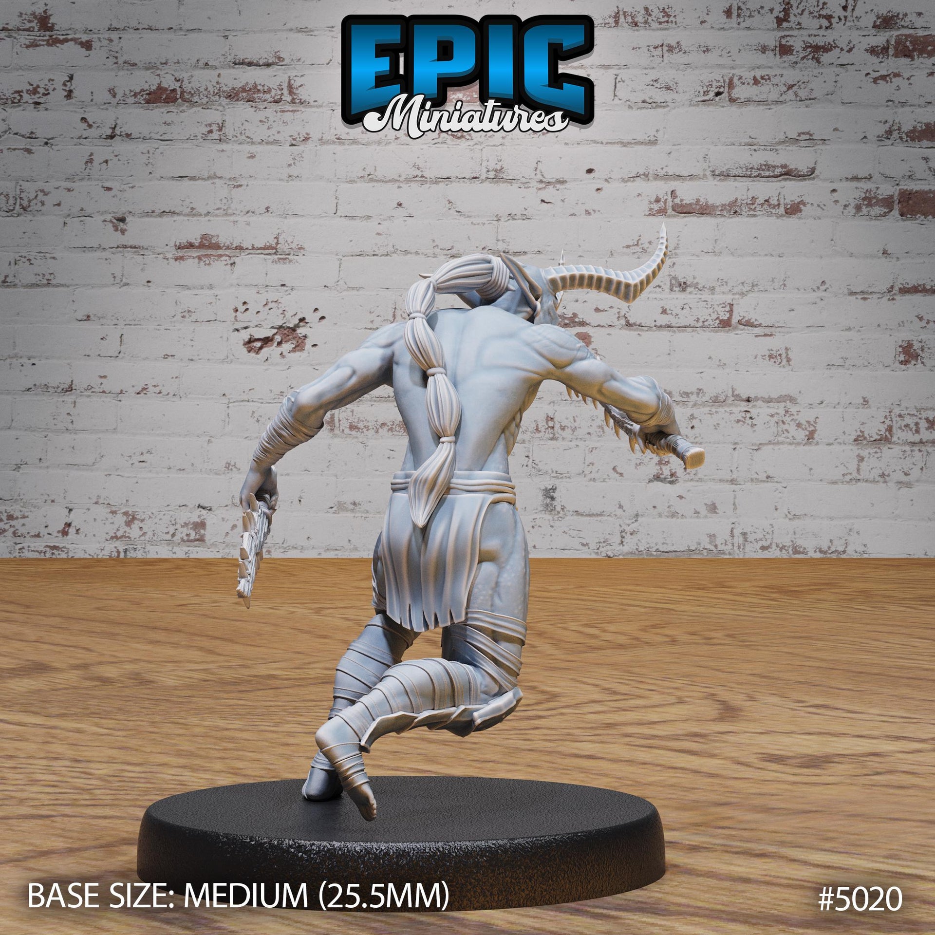 Lower Devil Warrior - Epic Miniatures | 28mm and 32mm | Wargaming | DnD | Tabletop Roleplaying