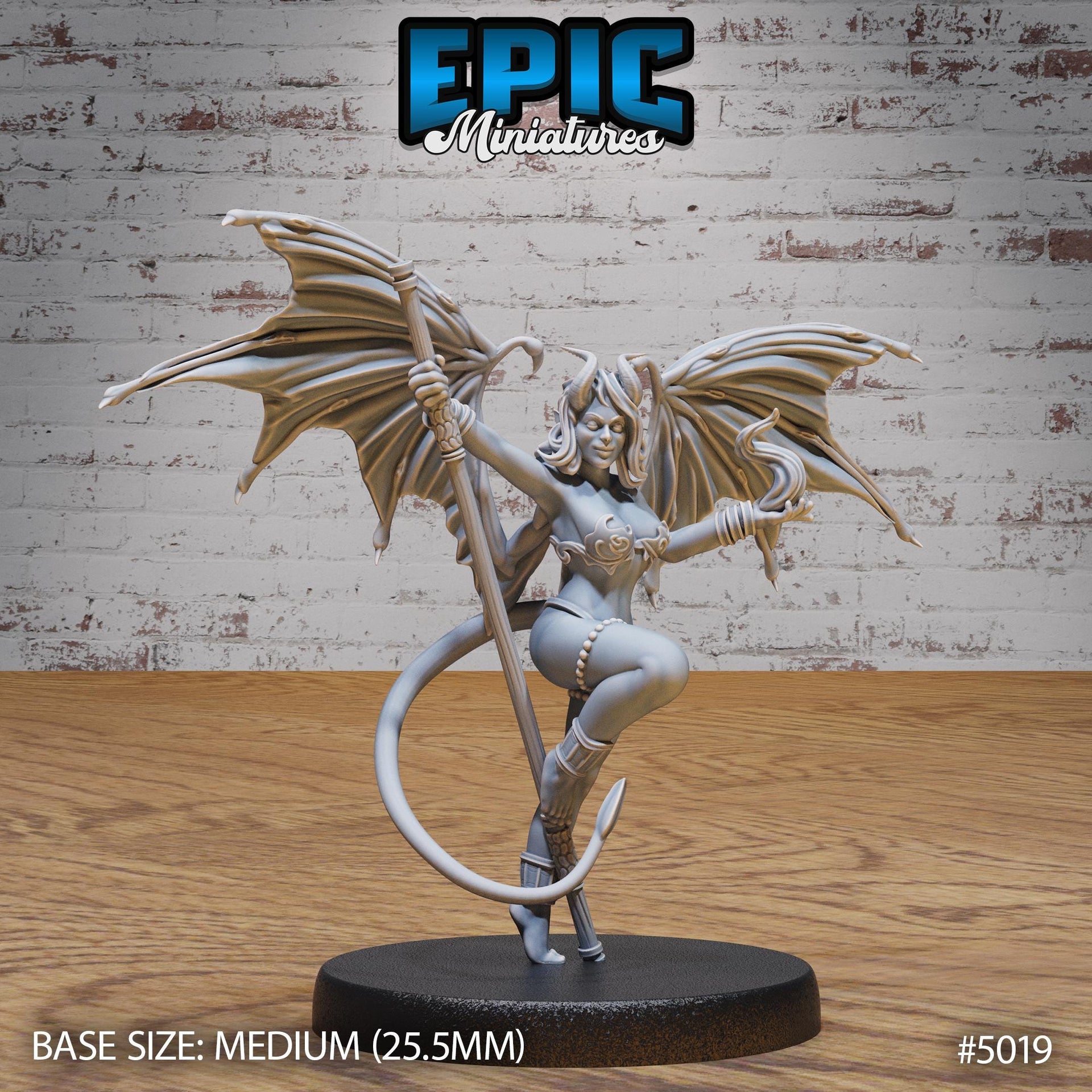 Succubus Demon - Epic Miniatures | 28mm and 32mm | Wargaming | DnD | Tabletop Roleplaying