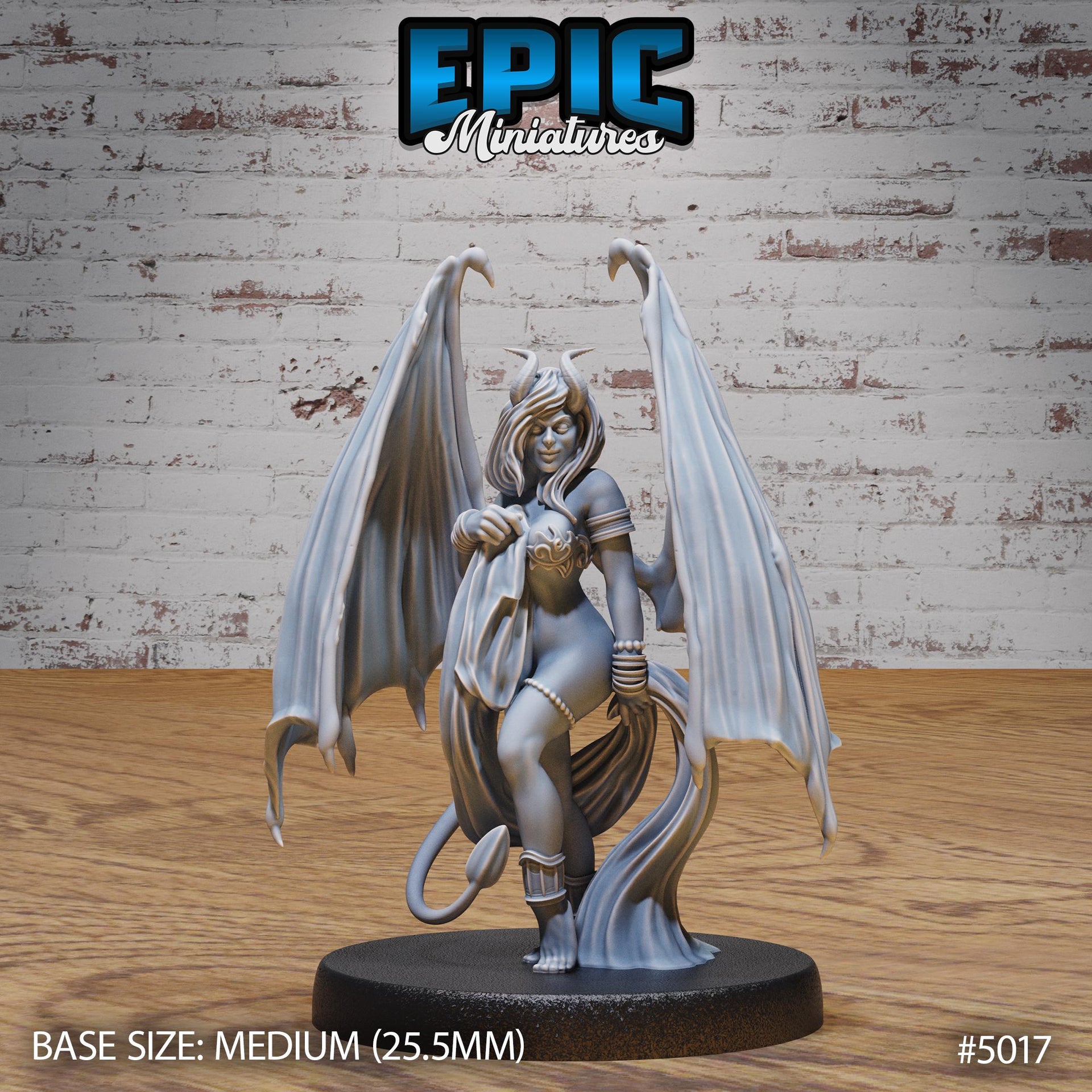Succubus Demon - Epic Miniatures | 28mm and 32mm | Wargaming | DnD | Tabletop Roleplaying