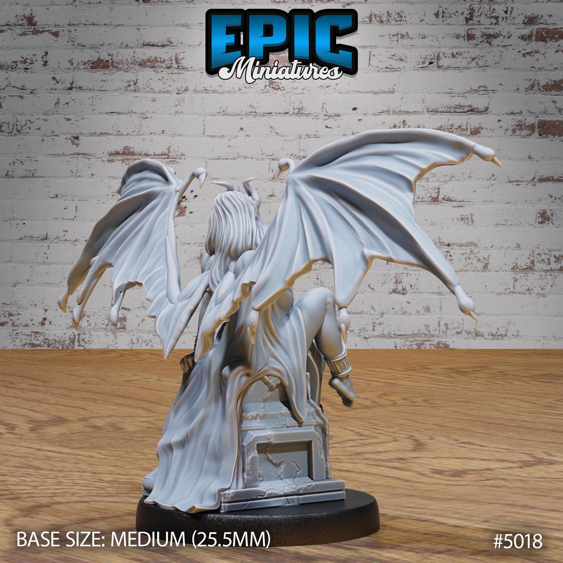 Succubus Demon - Epic Miniatures | 28mm and 32mm | Wargaming | DnD | Tabletop Roleplaying