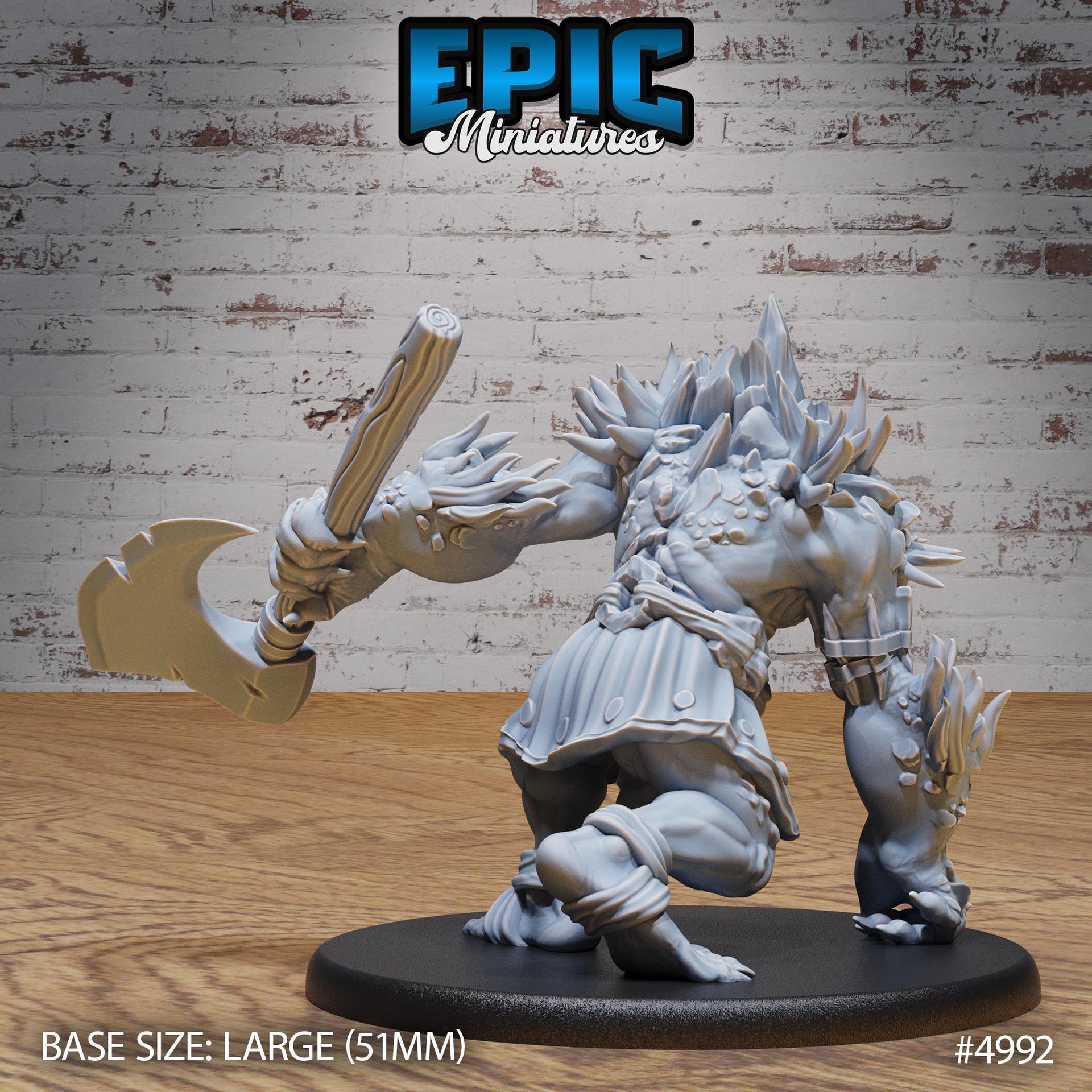 Savage Troll - Epic Miniatures | 28mm and 32mm | Wargaming | DnD | Tabletop Roleplaying