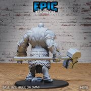 Hill Giant Smasher - Epic Miniatures | 28mm and 32mm | Wargaming | DnD | Tabletop Roleplaying