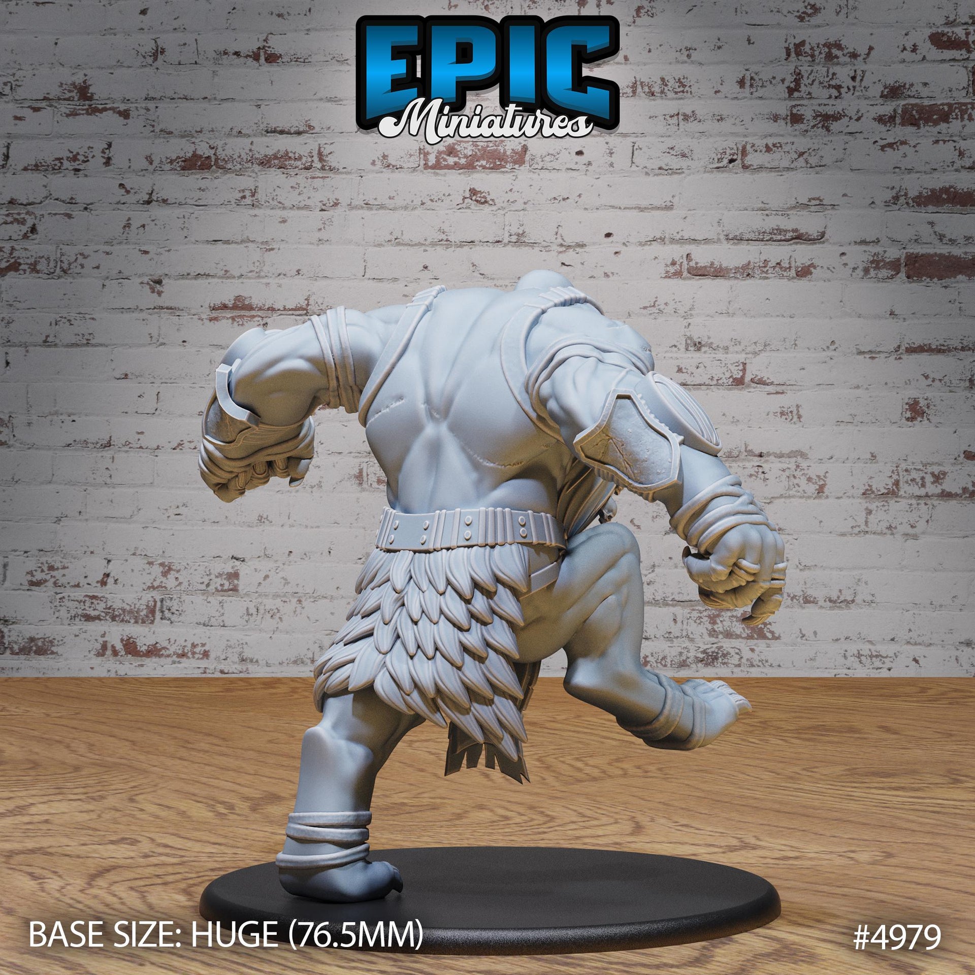 Hill Giant Smasher - Epic Miniatures | 28mm and 32mm | Wargaming | DnD | Tabletop Roleplaying