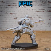 Half Orc Adventurer - Epic Miniatures | 28mm and 32mm | Wargaming | DnD | Tabletop Roleplaying
