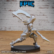 Orc Tiefling Female - Epic Miniatures | 28mm and 32mm | Wargaming | DnD | Tabletop Roleplaying