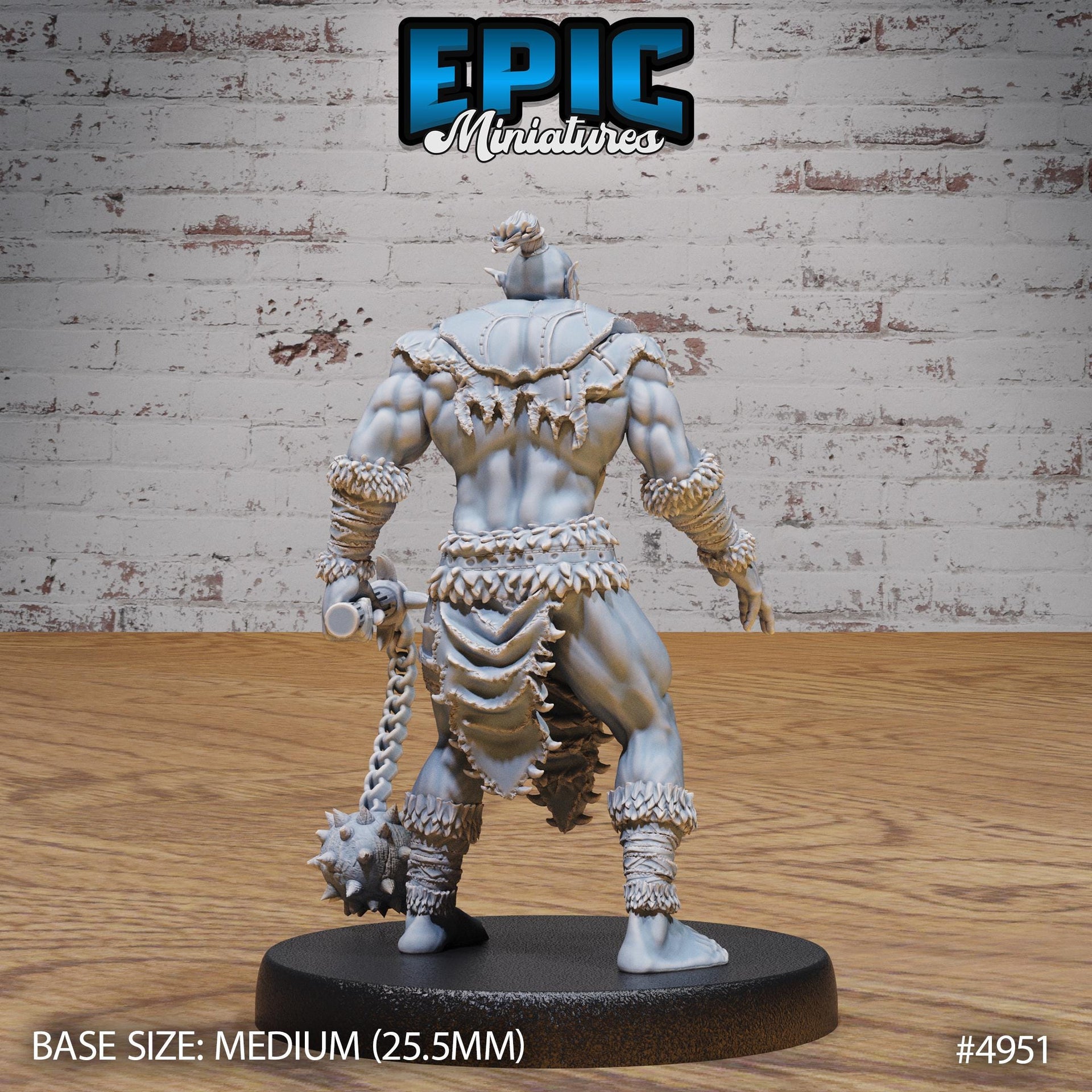 Orc Warrior - Epic Miniatures | 28mm and 32mm | Wargaming | DnD | Tabletop Roleplaying