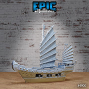Eastern Boats - Epic Miniatures | 28mm and 32mm | Wargaming | DnD | Tabletop Roleplaying