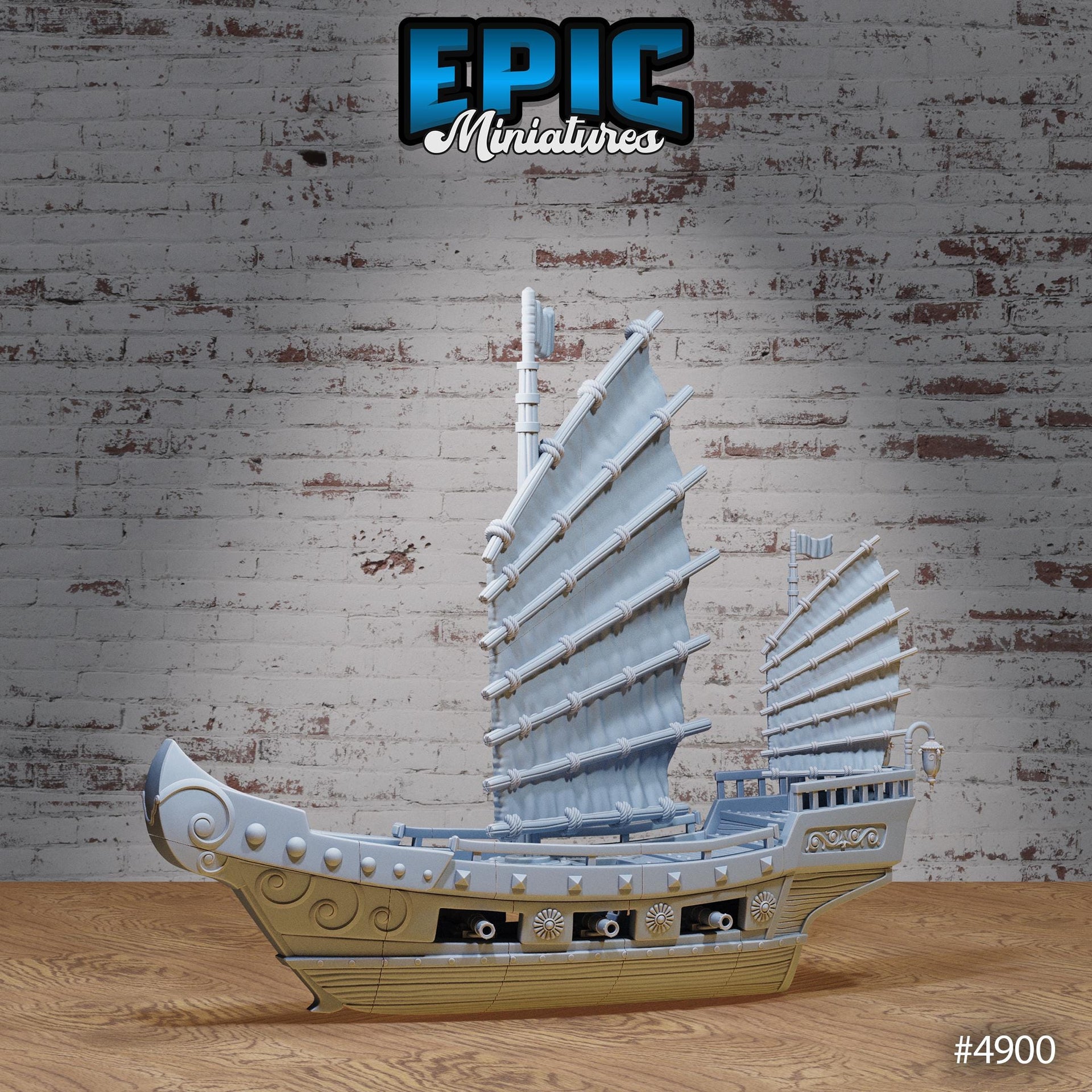 Eastern Boats - Epic Miniatures | 28mm and 32mm | Wargaming | DnD | Tabletop Roleplaying