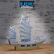 Eastern Boats - Epic Miniatures | 28mm and 32mm | Wargaming | DnD | Tabletop Roleplaying
