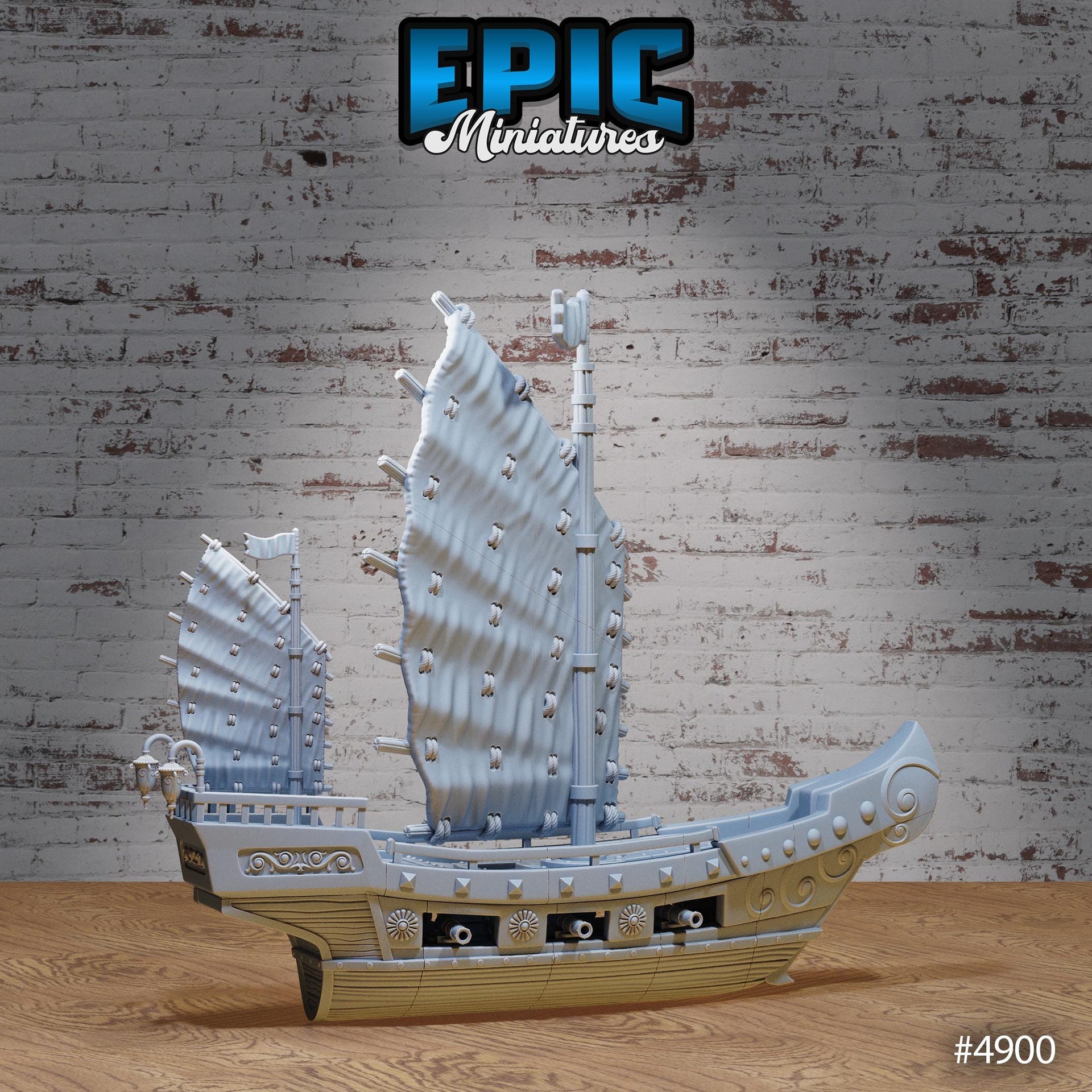Eastern Boats - Epic Miniatures | 28mm and 32mm | Wargaming | DnD | Tabletop Roleplaying
