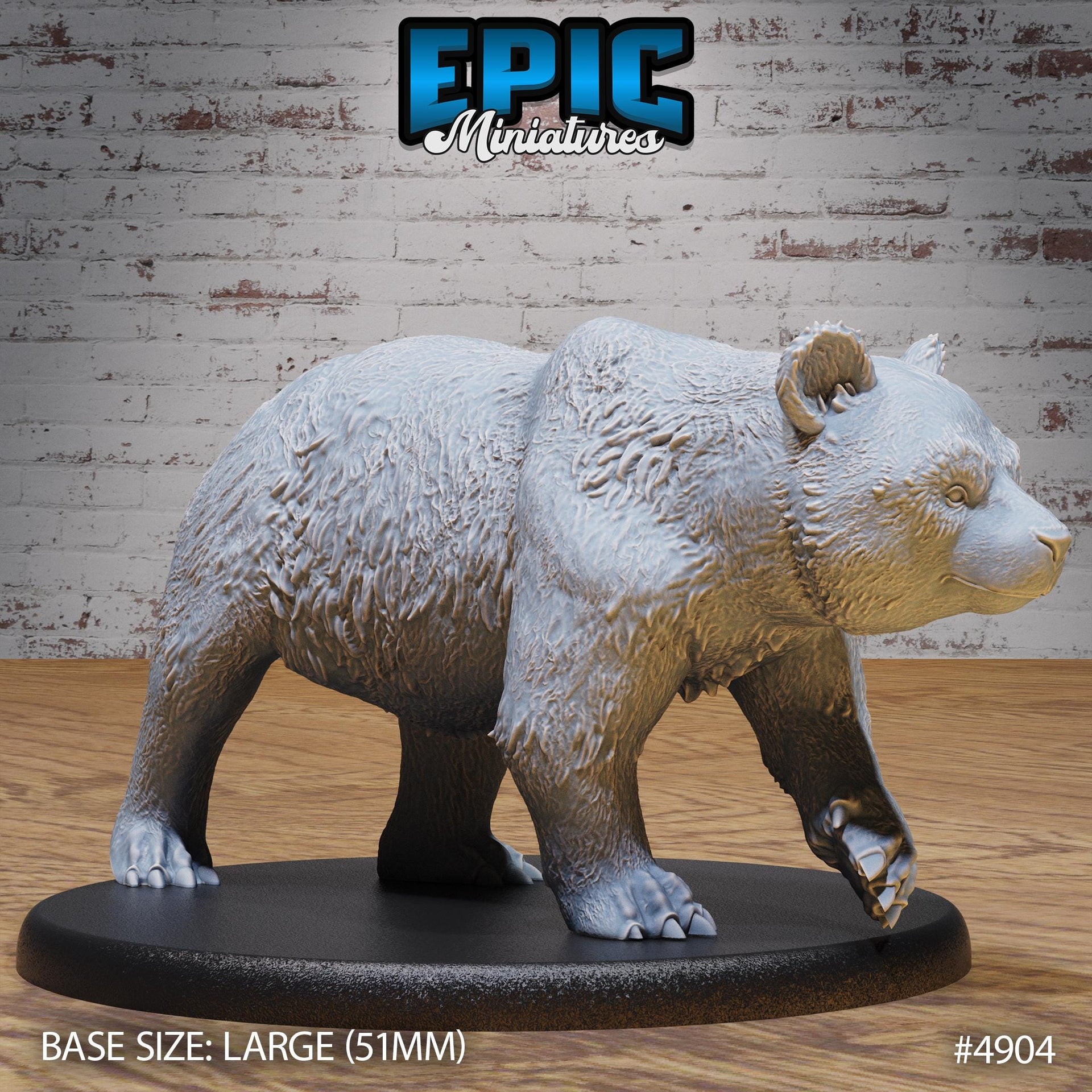 Panda Bear - Epic Miniatures | 28mm and 32mm | Wargaming | DnD | Tabletop Roleplaying
