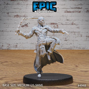 Monk Adventurer Male - Epic Miniatures | 28mm and 32mm | Wargaming | DnD | Tabletop Roleplaying