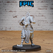 Martial Arts Monk - Epic Miniatures | 28mm and 32mm | Wargaming | DnD | Tabletop Roleplaying