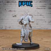 Martial Arts Monk - Epic Miniatures | 28mm and 32mm | Wargaming | DnD | Tabletop Roleplaying