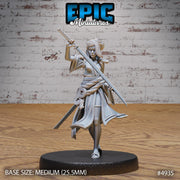 Samurai Woman - Epic Miniatures | 28mm and 32mm | Wargaming | DnD | Tabletop Roleplaying