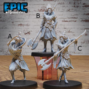 Warrior Empress - Epic Miniatures | 28mm and 32mm | Wargaming | DnD | Tabletop Roleplaying