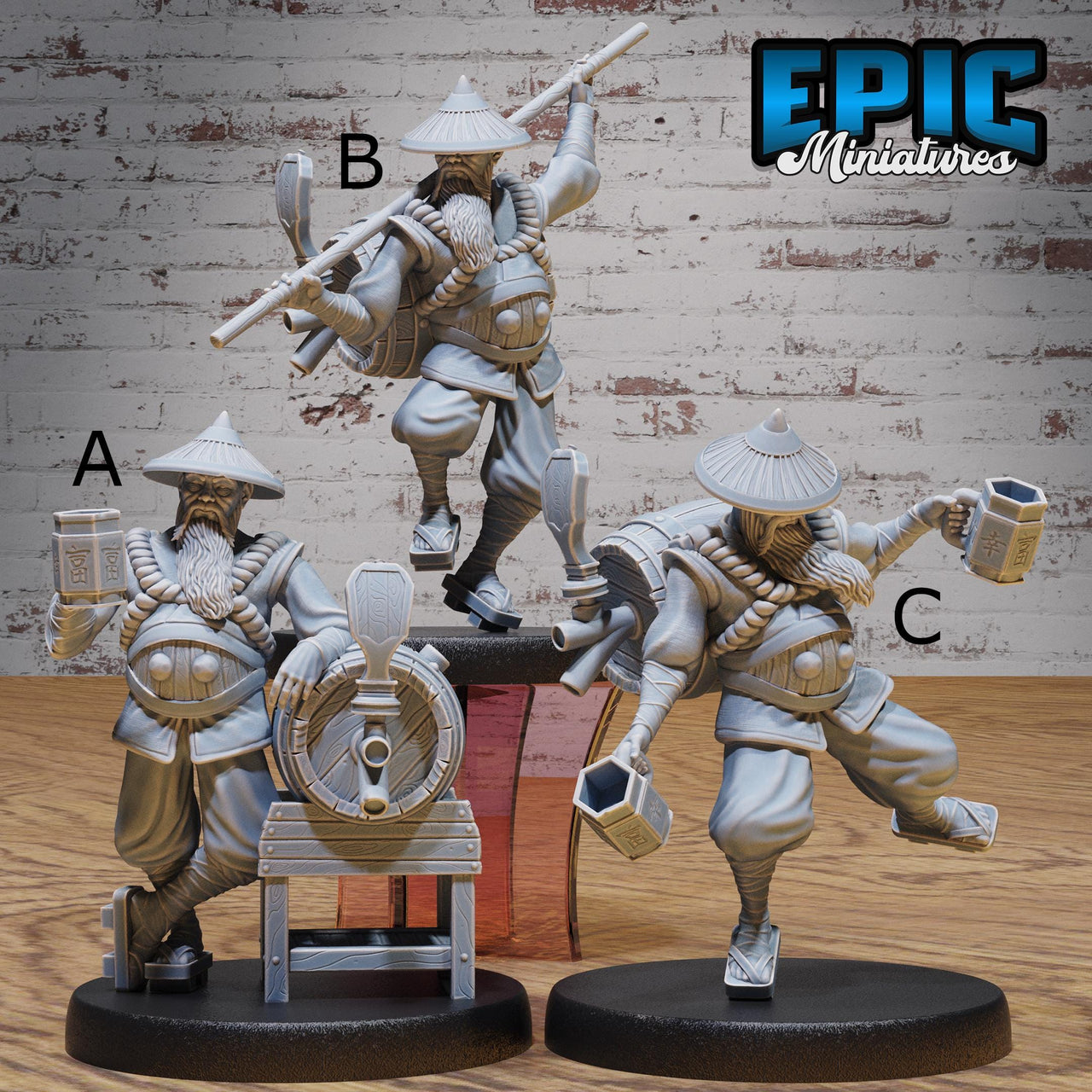 Drunken Master - Epic Miniatures | 28mm and 32mm | Wargaming | DnD | Tabletop Roleplaying