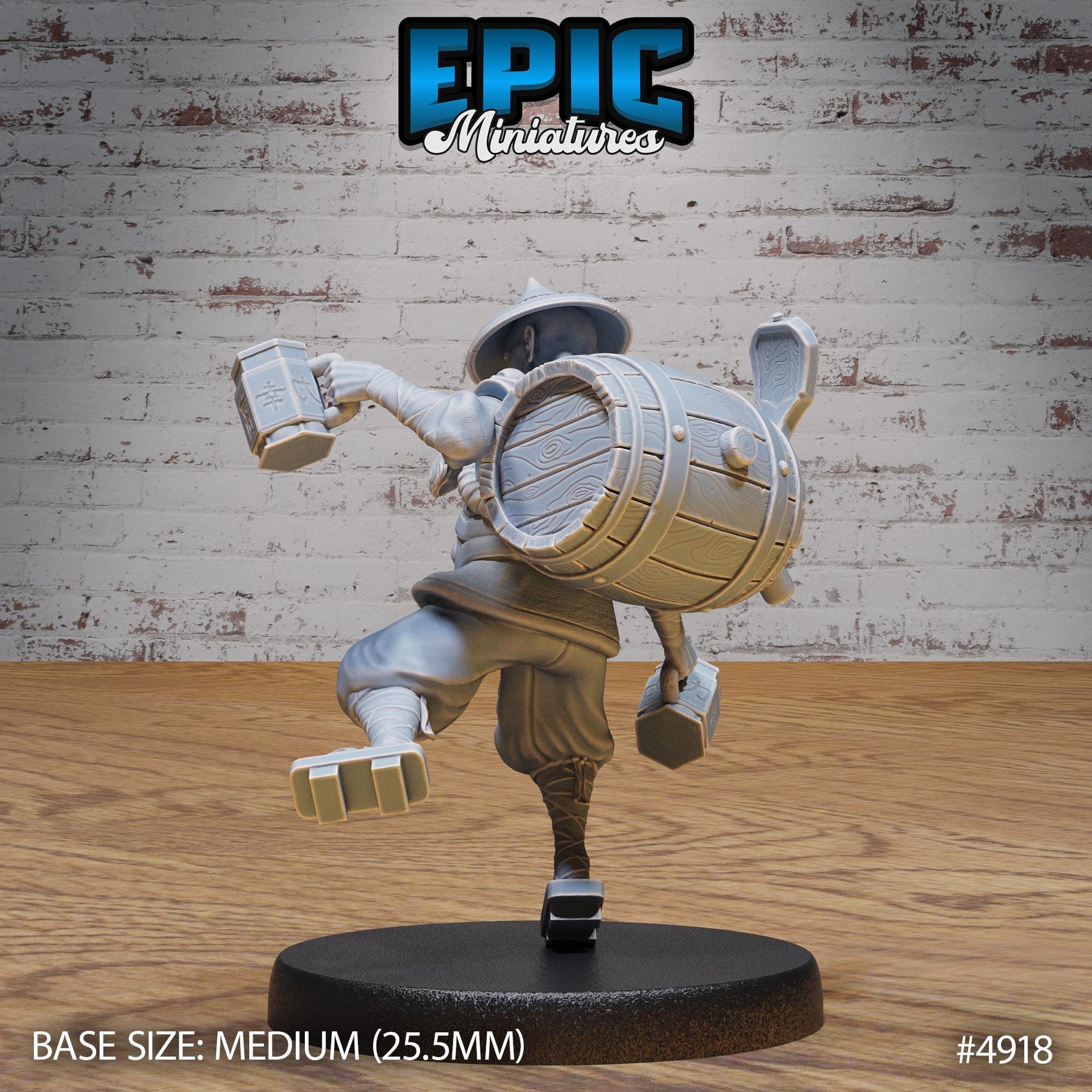 Drunken Master - Epic Miniatures | 28mm and 32mm | Wargaming | DnD | Tabletop Roleplaying