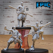 Shaolin Monk - Epic Miniatures | 28mm and 32mm | Wargaming | DnD | Tabletop Roleplaying