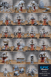 Shaolin Monk - Epic Miniatures | 28mm and 32mm | Wargaming | DnD | Tabletop Roleplaying