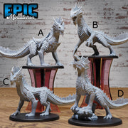 Guard Drake Silver - Epic Miniatures | 28mm and 32mm | Wargaming | DnD | Tabletop Roleplaying