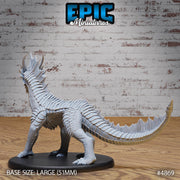 Guard Drake Silver - Epic Miniatures | 28mm and 32mm | Wargaming | DnD | Tabletop Roleplaying