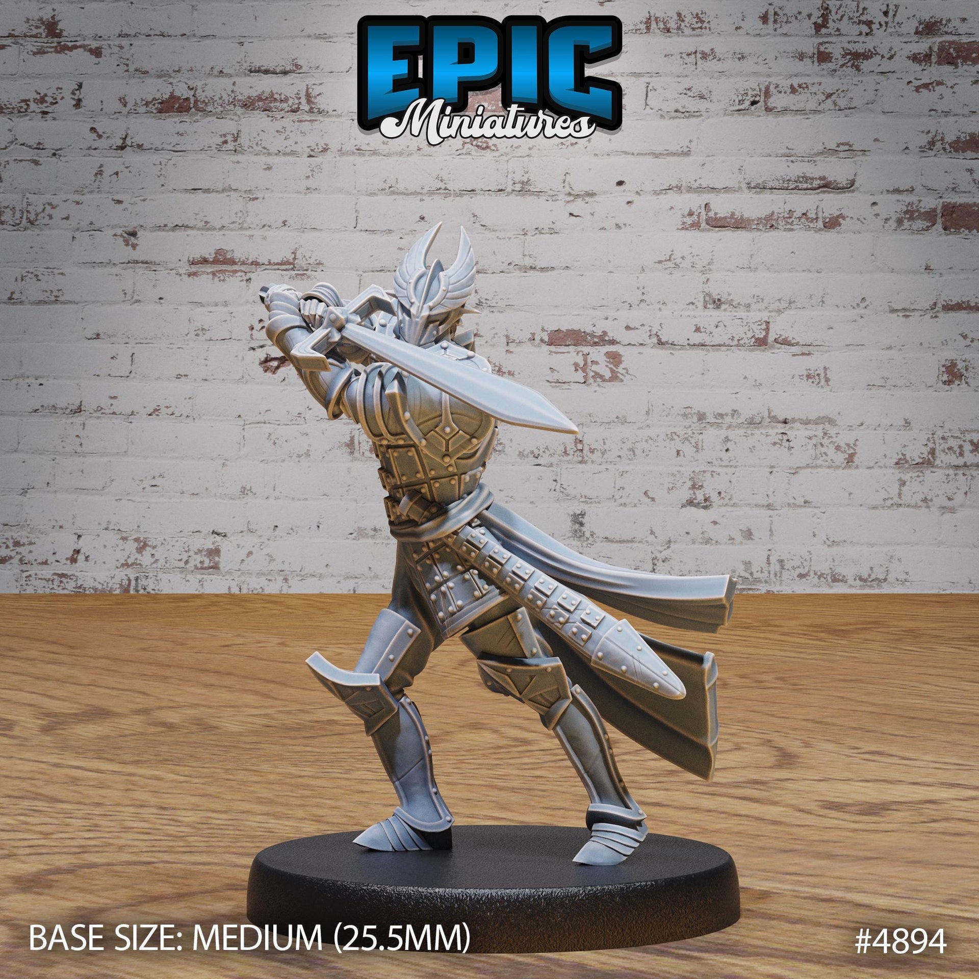 Platinum Paladin - Epic Miniatures | 28mm and 32mm | Wargaming | DnD | Tabletop Roleplaying