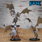 Draconic Demon Bronze - Epic Miniatures | 28mm and 32mm | Wargaming | DnD | Tabletop Roleplaying
