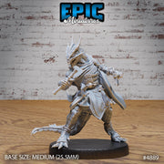 Half-Dragon Adventurer - Epic Miniatures | 28mm and 32mm | Wargaming | DnD | Tabletop Roleplaying