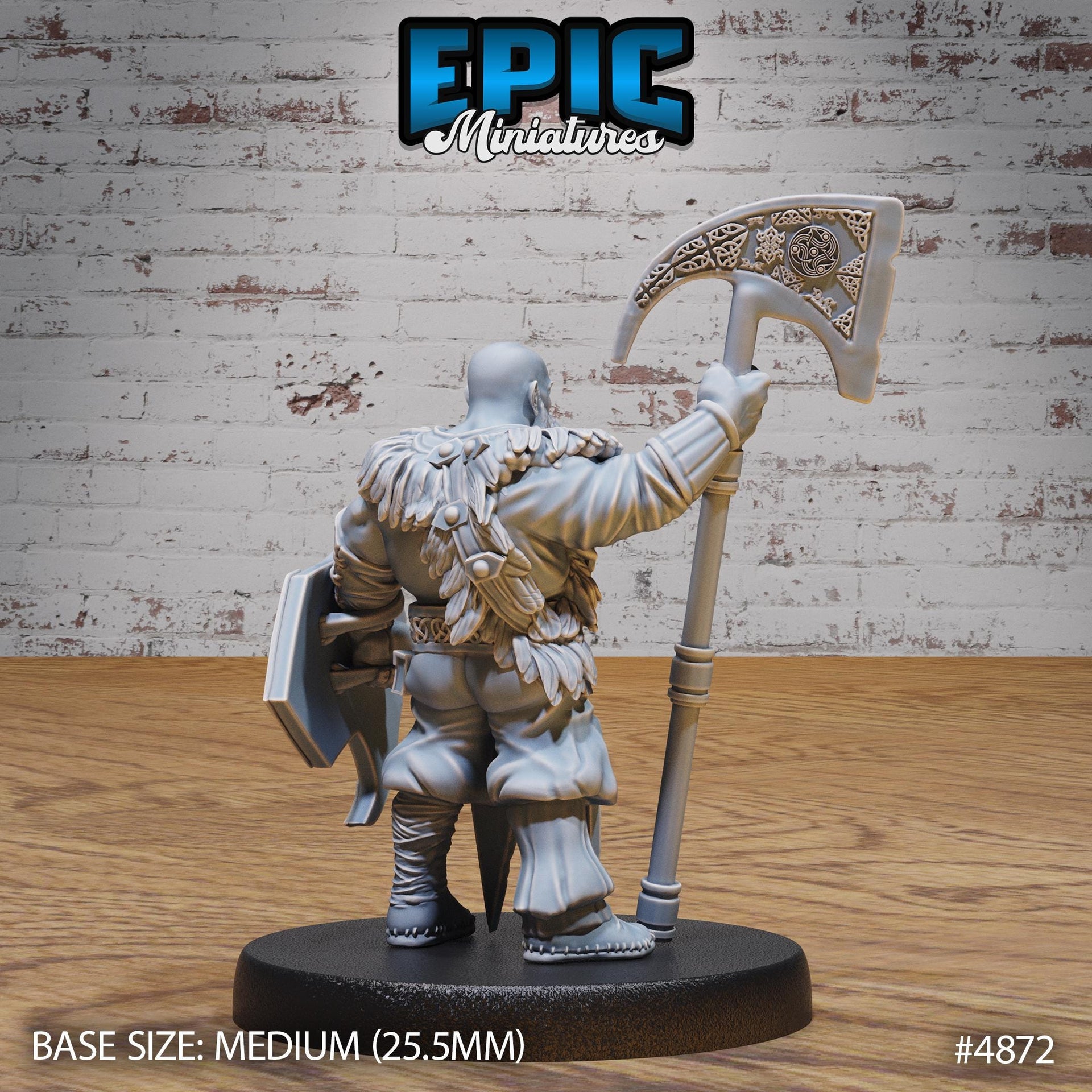 Dwarf Raider - Epic Miniatures | 28mm and 32mm | Wargaming | DnD | Tabletop Roleplaying